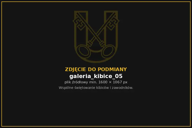 Kibice Unii świętują z zawodnikami