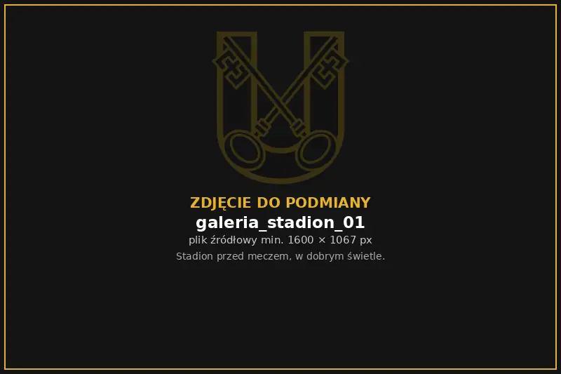 Stadion Unii Ciechanowiec przed meczem