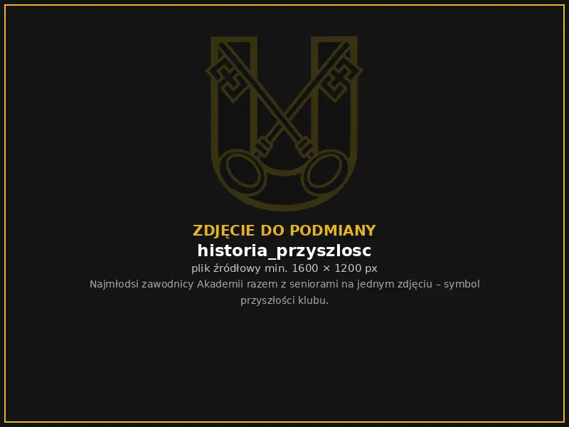 Najmłodsi zawodnicy Akademii razem z seniorami Unii