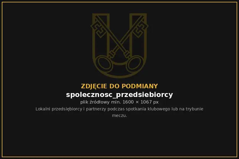 Lokalni przedsiębiorcy podczas spotkania z klubem Unia