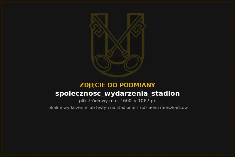 Lokalne wydarzenie na stadionie Unii Ciechanowiec